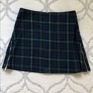 Pacsun Plaid Mini Skirt